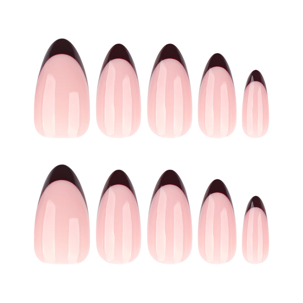 12 Sizes-24 Pcs Press On Nails JP4162