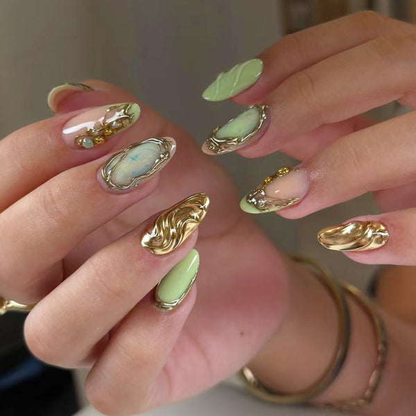 30 Pcs Press On Nails Z1232