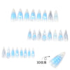 12 Sizes-24 Pcs Press On Nails JP4200