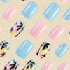 12 Sizes-24 Pcs Press On Nails Y179