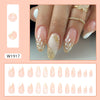 12 Sizes-24 Pcs Press On Nails W1917
