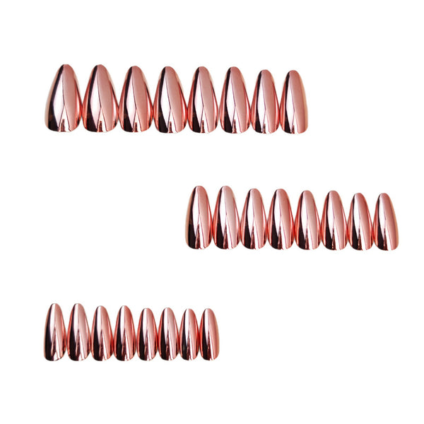 12 Sizes-24 Pcs Press On Nails HC-014-24