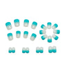 12 Sizes-24 Pcs Press On Nails Y1739