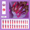 12 Sizes-24 Pcs Press On Nails G005
