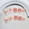 12 Sizes-24 Pcs Press On Nails R926