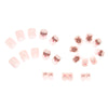 12 Sizes-24 Pcs Press On Nails R606