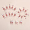 12 Sizes-24 Pcs Press On Nails W1294