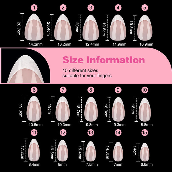 120 Pcs Press On Nails CP002