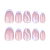 12 Sizes-24 Pcs Press On Nails JP3821