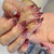 12 Sizes-24 Pcs Press On Nails JP3030
