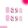 12 Sizes-24 Pcs Press On Nails C1538