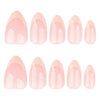 15 Sizes-30 Pcs Press On Nails GD52