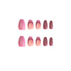 12 Sizes-24 Pcs Press On Nails JP2354