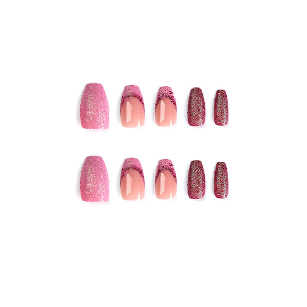12 Sizes-24 Pcs Press On Nails JP2354