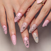 12 Sizes-24 Pcs Press On Nails JP3401