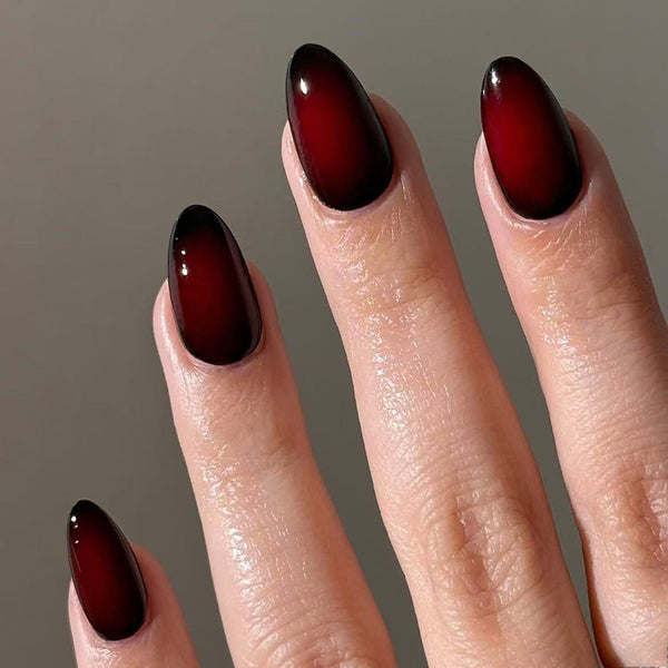 12 Sizes-24 Pcs Press On Nails C1304