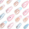 12 Sizes-24 Pcs Press On Nails JP2949