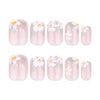 12 Sizes-24 Pcs Press On Nails JP3761