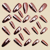 12 Sizes-24 Pcs Press On Nails Y1467