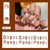 12 Sizes-24 Pcs Press On Nails MY121