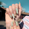 12 Sizes-24 Pcs Press On Nails W025