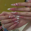 12 Sizes-24 Pcs Press On Nails Z948