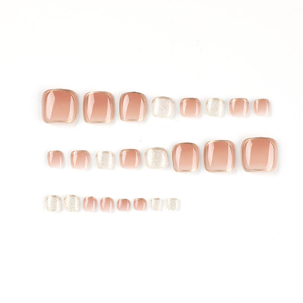 12 Sizes-24 Pcs Press On Nails JP2339