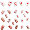 12 Sizes-24 Pcs Press On Nails Y512