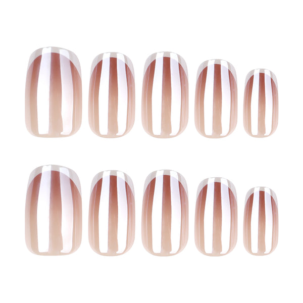 12 Sizes-24 Pcs Press On Nails JL0697
