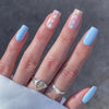 12 Sizes-24 Pcs Press On Nails C386