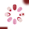 12 Sizes-24 Pcs Press On Nails C1403