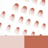 12 Sizes-24 Pcs Press On Nails JP2546