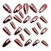 12 Sizes-24 Pcs Press On Nails Y1467