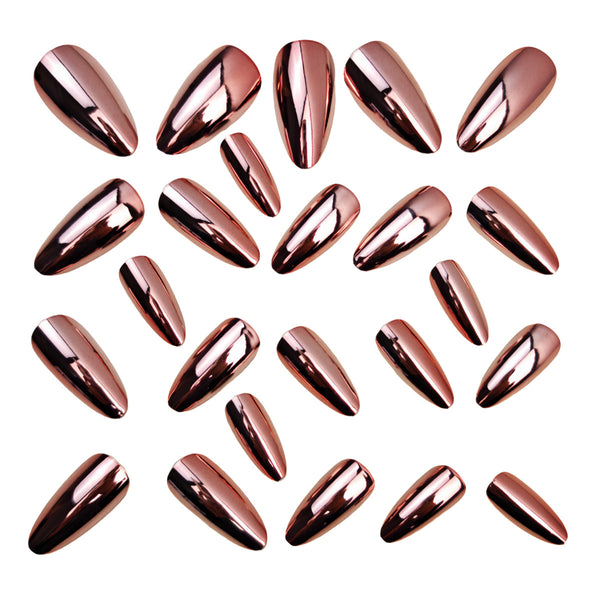 12 Sizes-24 Pcs Press On Nails Y1467