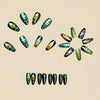 12 Sizes-24 Pcs Press On Nails Y1252