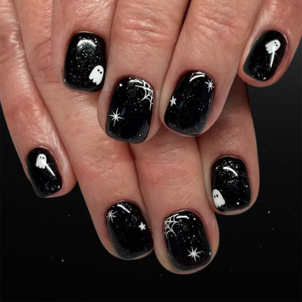 12 Sizes-24 Pcs Press On Nails C1141