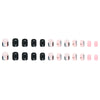 12 Sizes-24 Pcs Press On Nails W532