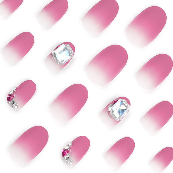 12 Sizes-24 Pcs Press On Nails JP2972