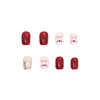 12 Sizes-24 Pcs Press On Nails R618