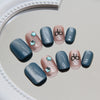12 Sizes-24 Pcs Press On Nails MY061