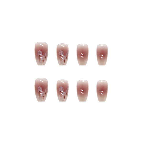 12 Sizes-24 Pcs Press On Nails R424