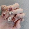12 Sizes-24 Pcs Press On Nails R685
