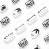 12 Sizes-24 Pcs Press On Nails JP1683