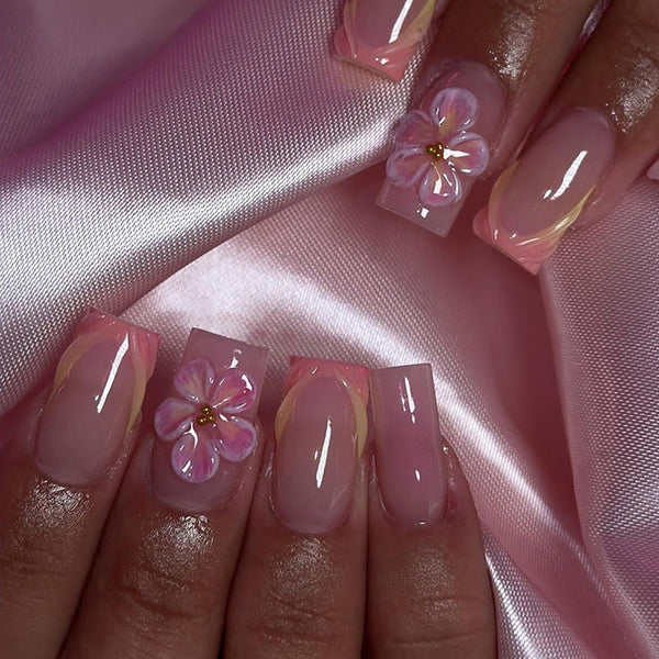 12 Sizes-24 Pcs Press On Nails Z1011