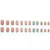 12 Sizes-24 Pcs Press On Nails Y041