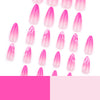 12 Sizes-24 Pcs Press On Nails JP3561