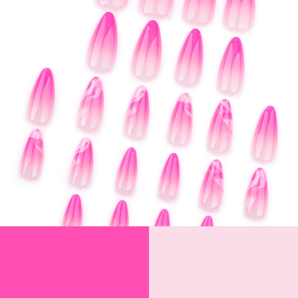 12 Sizes-24 Pcs Press On Nails JP3561