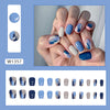 12 Sizes-24 Pcs Press On Nails W1357