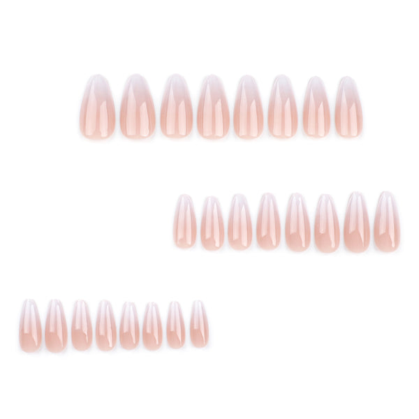 12 Sizes-24 Pcs Press On Nails JP3305