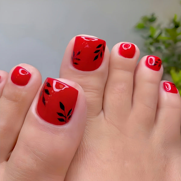 12 Sizes-24 Pcs Press On Nails Y879